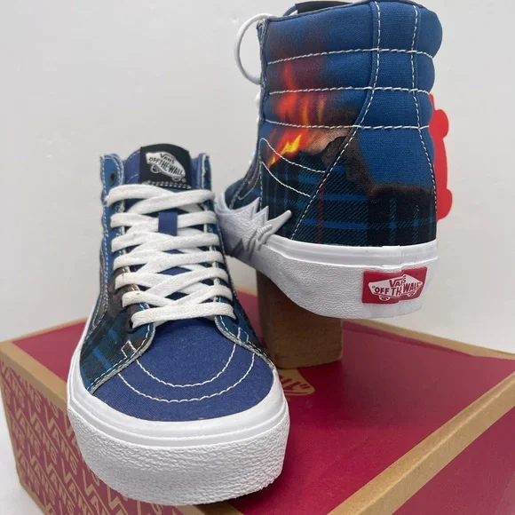 Vans Men’s Sk8-Hi BoltBig Reveal Classics Navy/ SneakersVN0A5JIVIP4